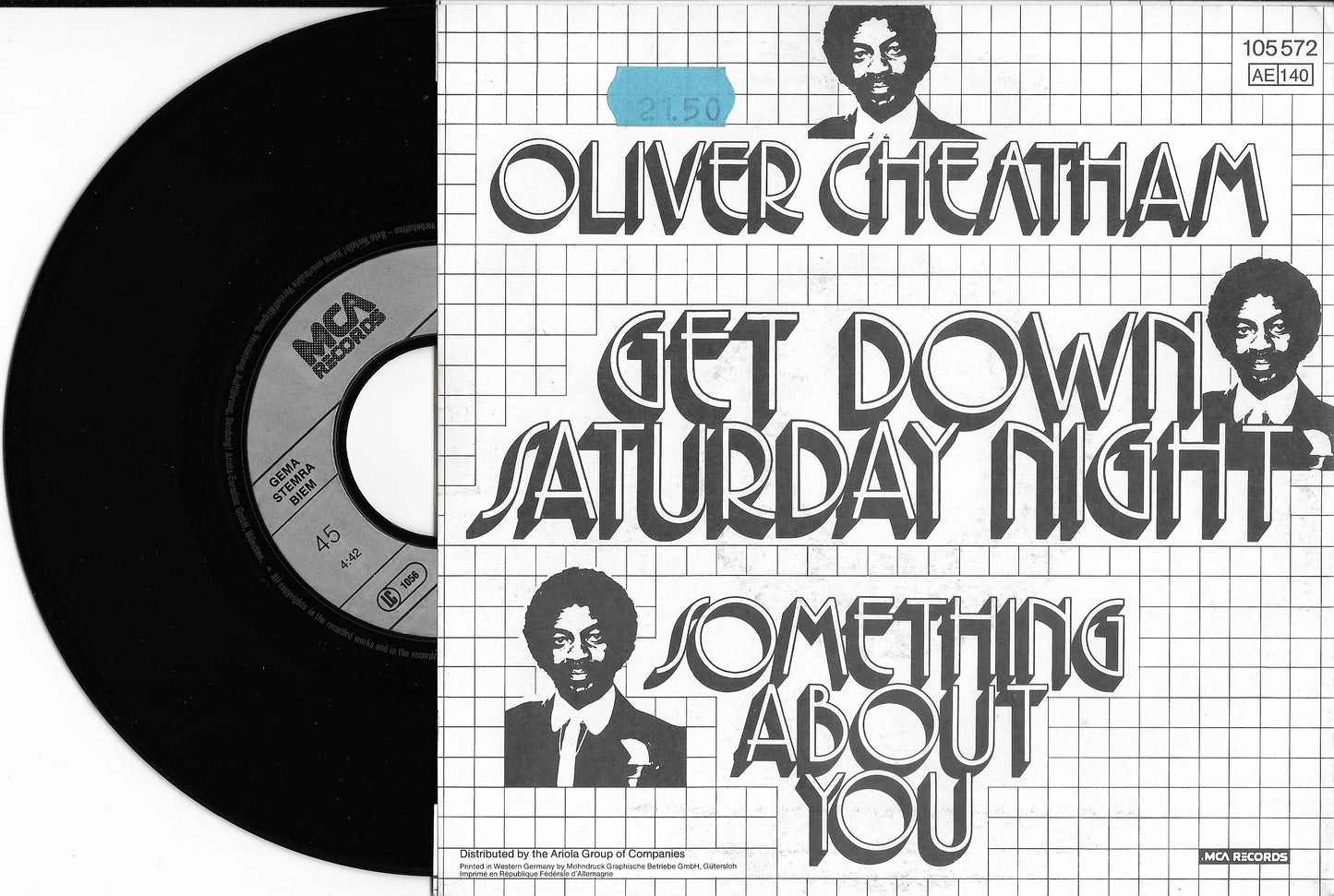 OLIVER CHEATHAM - Get Down Saturday Night