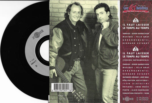FELIX GRAY & DIDIER BARBELIVIEN - Il Faut Laisser Le Temps Au Temps
