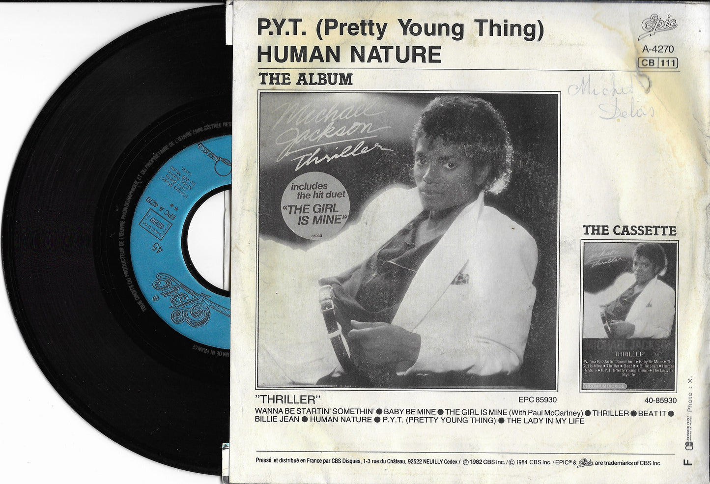 MICHAEL JACKSON - P.Y.T. (Pretty Young Thing)