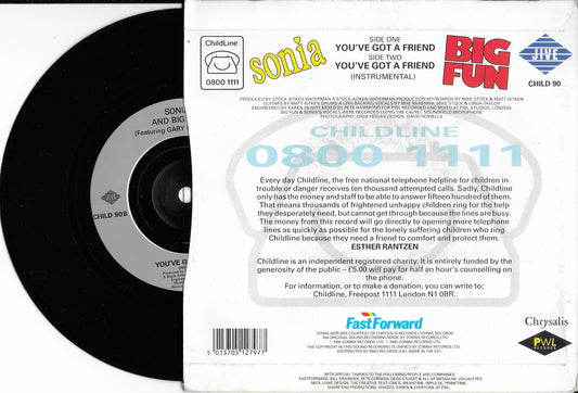 BIG FUN AND SONIA - You've Got A Friend
