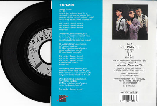 L'AFFAIRE LOUIS' TRIO - Chic Planète