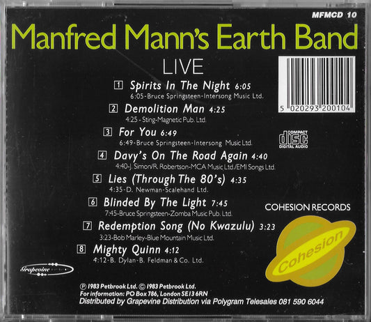 MANFRED MANN'S EARTH BAND - Budapest (Live)