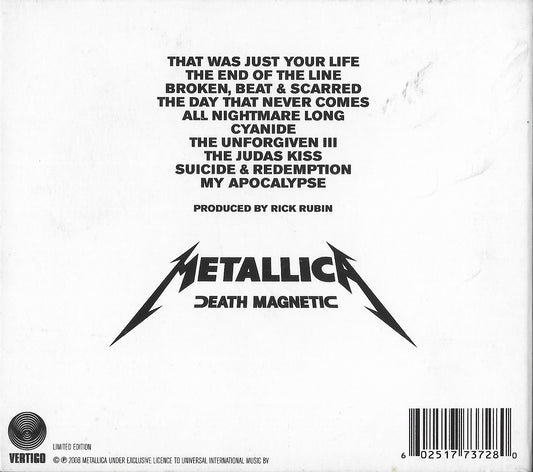METALLICA - Death Magnetic (digipack limited edition)