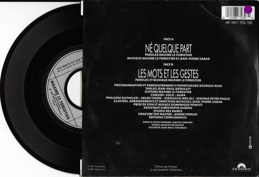 MAXIME LE FORESTIER - Né Quelque Part