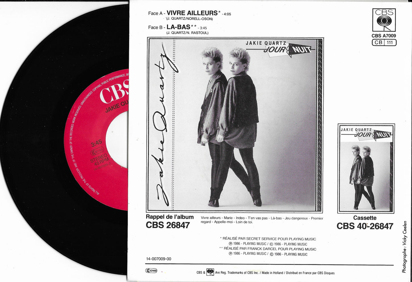 JAKIE QUARTZ - Vivre Ailleurs
