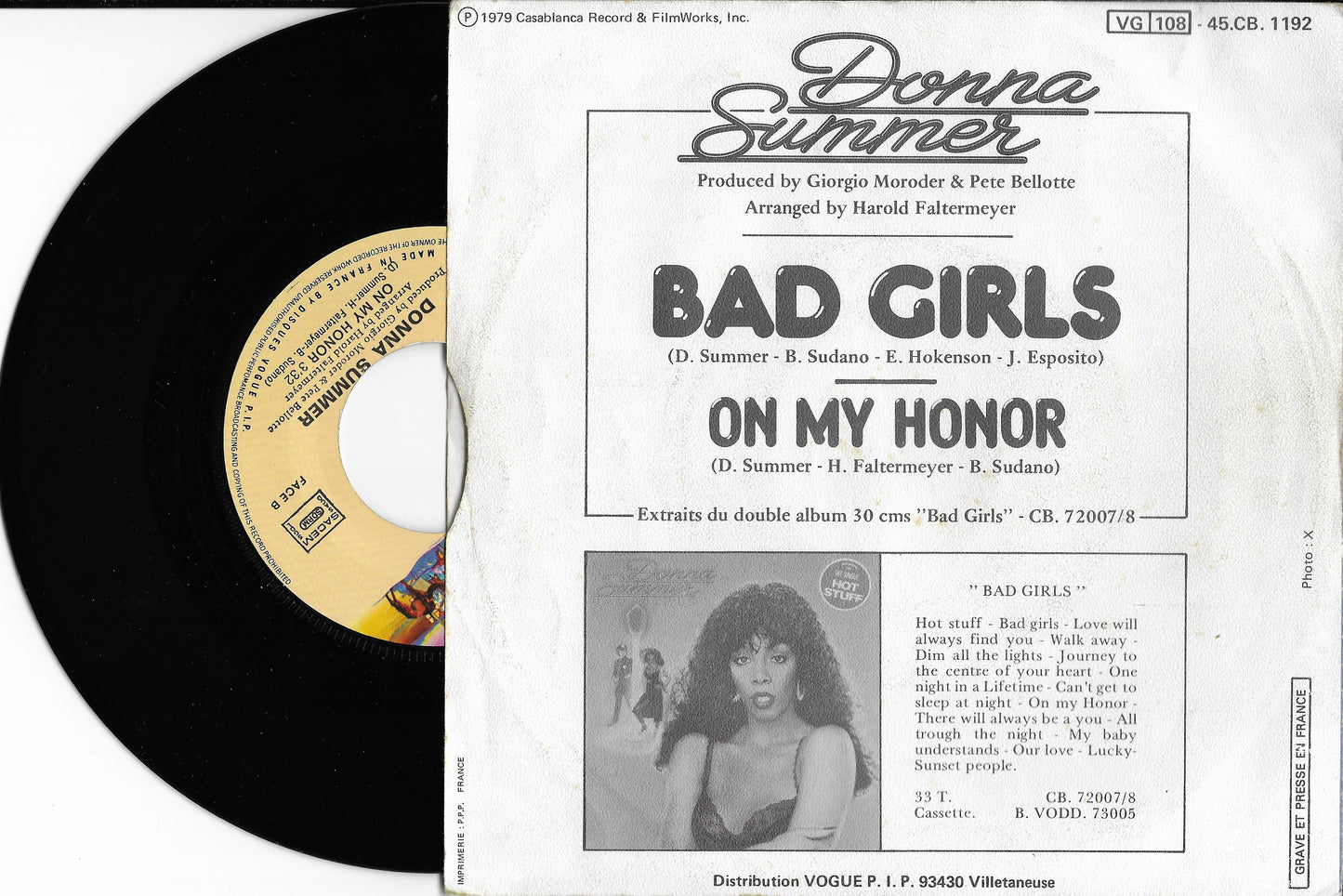 DONNA SUMMER - Bad Girls