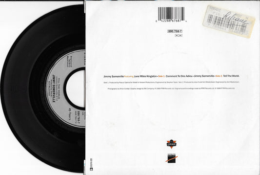 JIMMY SOMERVILLE feat. JUNE MILES KINGSTON - Comment Te Dire Adieu