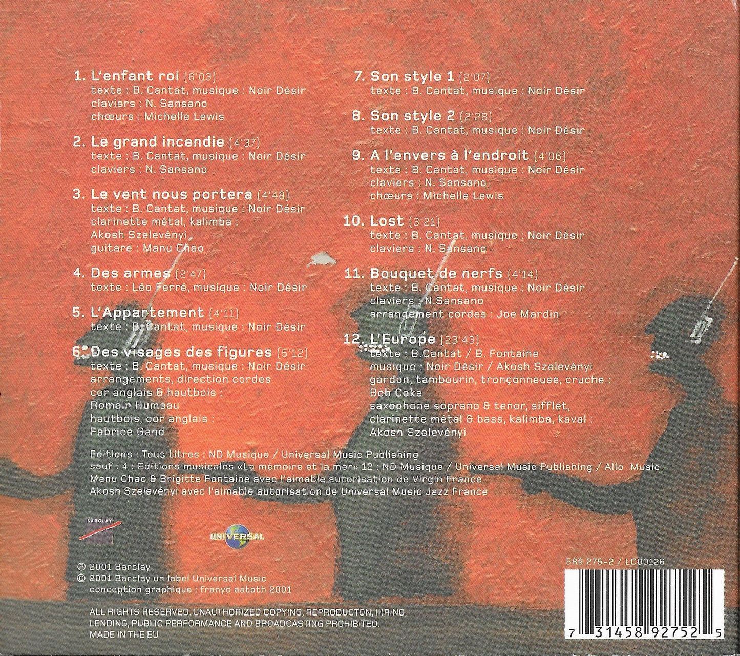 NOIR DESIR - Des Visages Des Figures