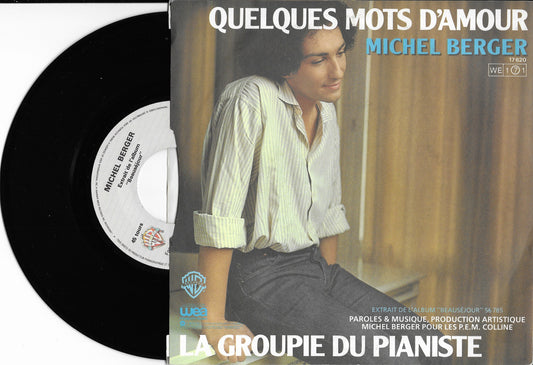 MICHEL BERGER - La Groupie du pianiste / Quelques mots d'amour