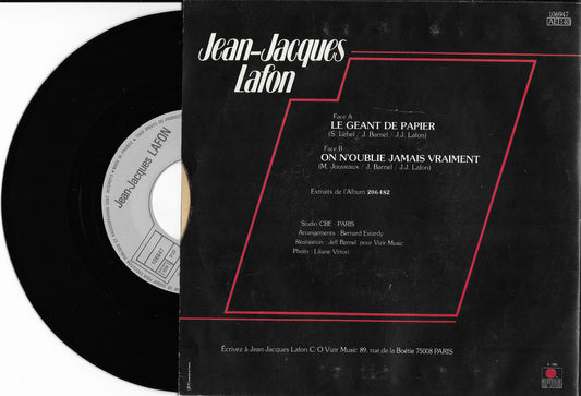 JEAN JACQUES LAFON - Le Géant De Papier