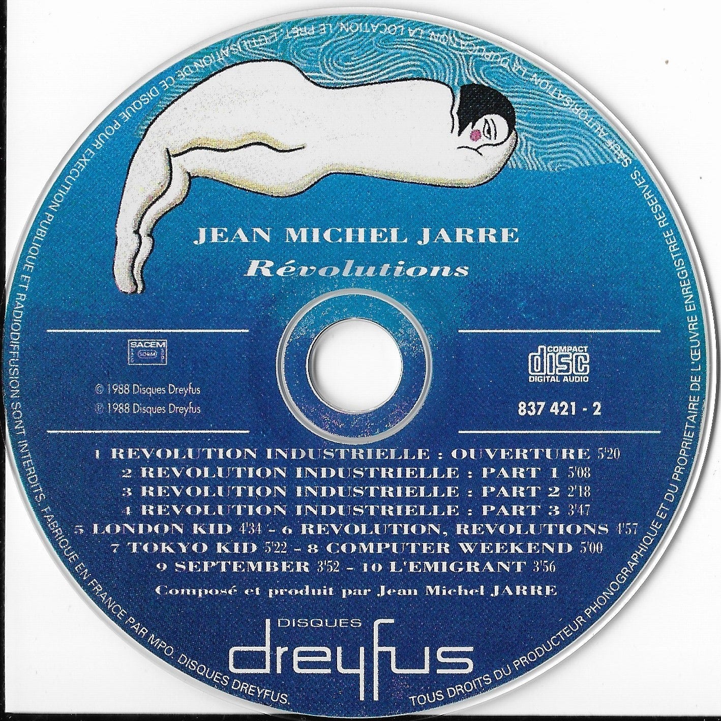 JEAN MICHEL JARRE - Revolutions