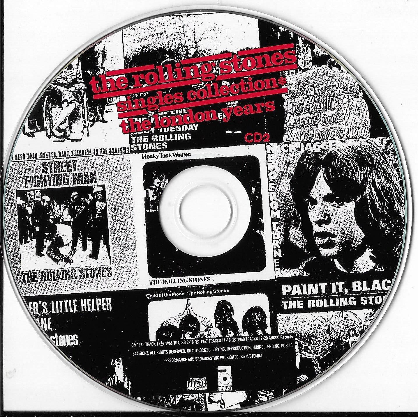 THE ROLLING STONES - Singles Collection* (The London Years) (Coffret 3 CD)