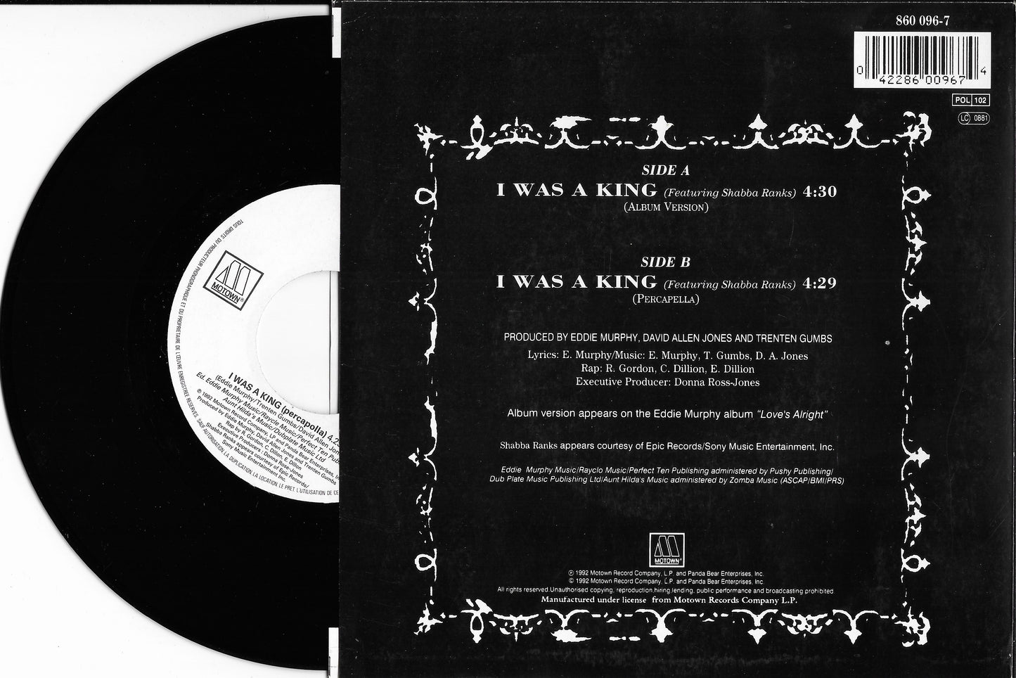 EDDIE MURPHY - I Was A King