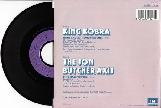 KING KOBRA - Iron Eagle (Never Say Die)
