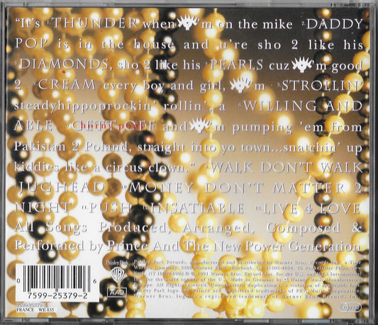 PRINCE & THE NEW POWER GENERATION - Diamonds And Pearls