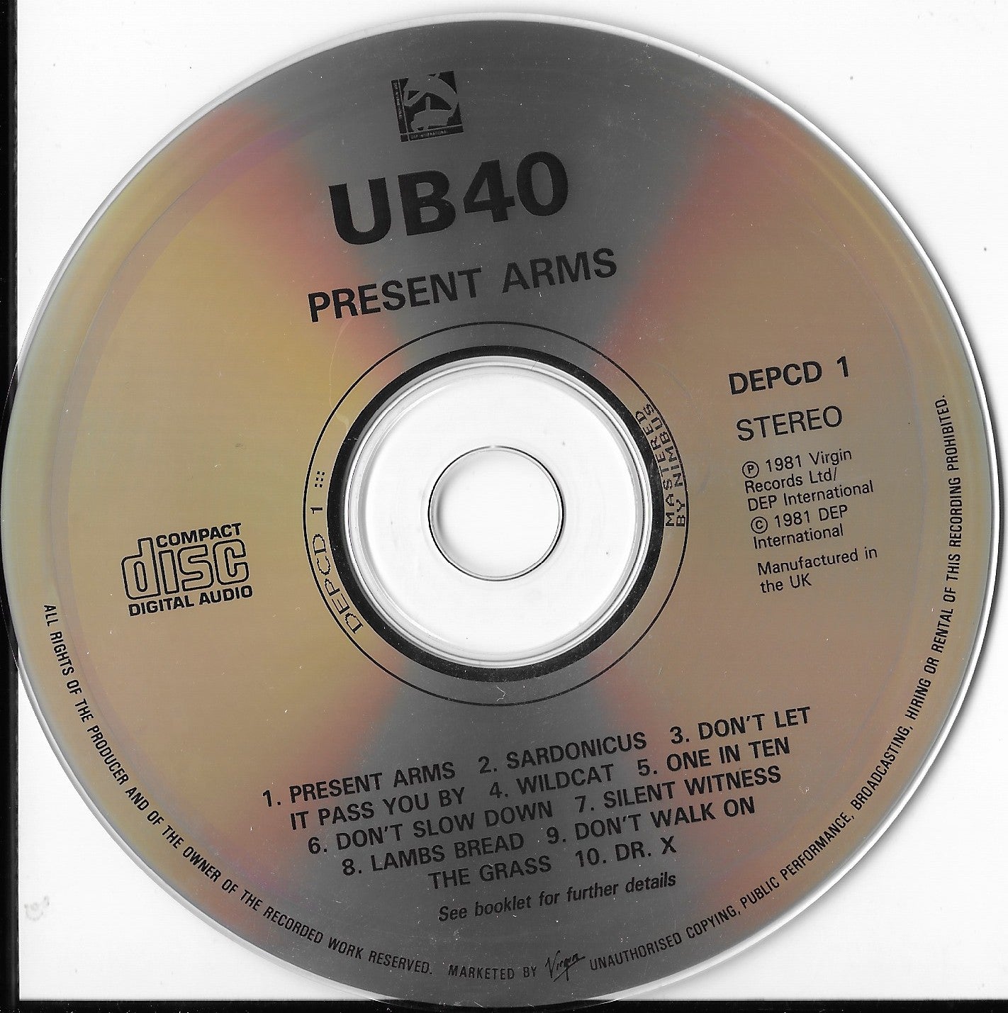 UB40 - Present Arms