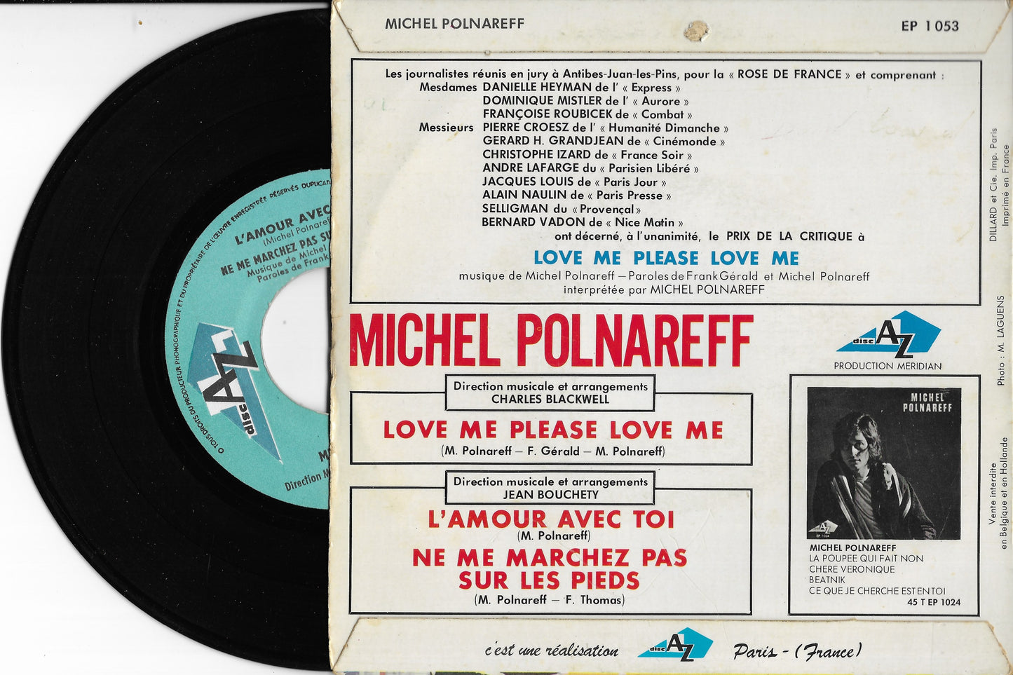 MICHEL POLNAREFF - Love Me Please Love Me