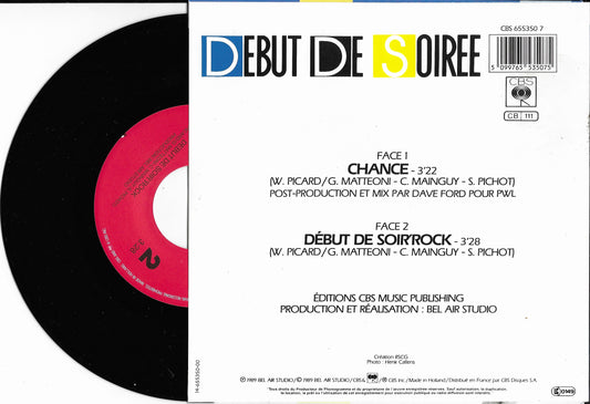 DEBUT DE SOIREE - Chance