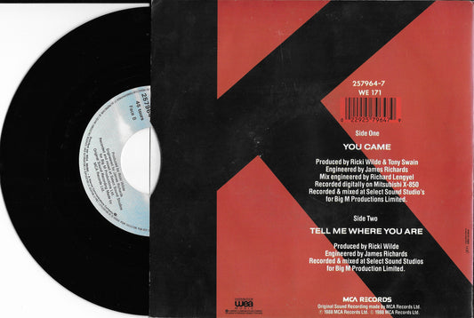 KIM WILDE - You Came