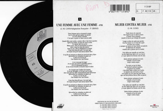 MECANO - Une Femme avec une Femme