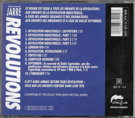 JEAN MICHEL JARRE - Revolutions
