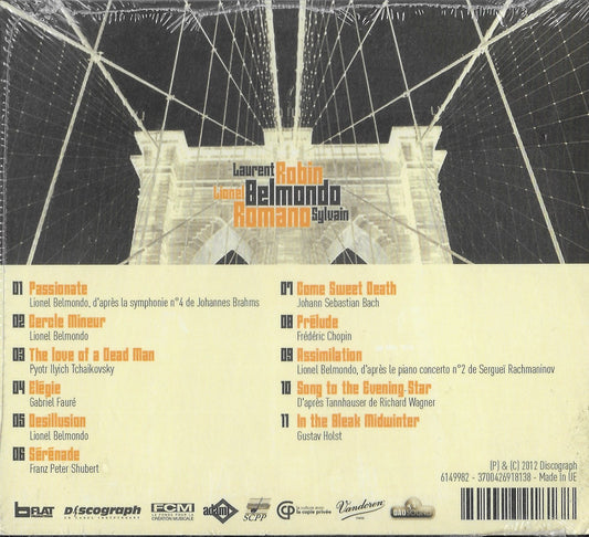 LIONEL BELMONDO TRIO - Plays European Standards (Neuf scellé)