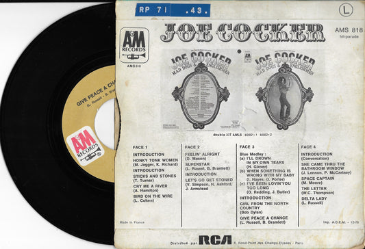 JOE COCKER - Cry Me A River