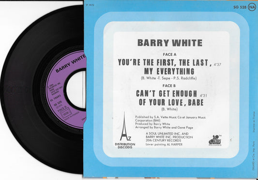 BARRY WHITE - You're The First, The Last, My Everything