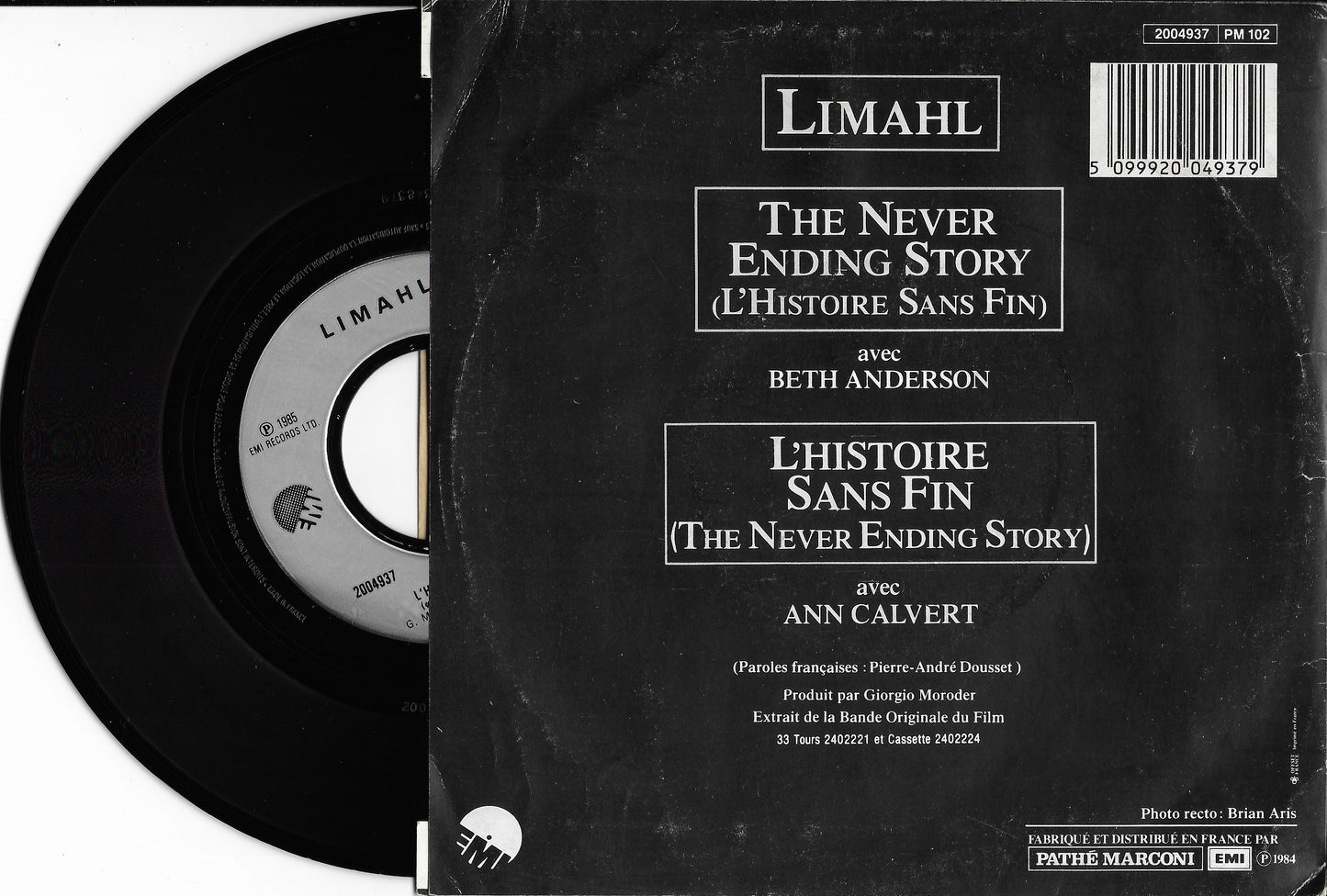 LIMAHL - The NeverEnding Story = L'Histoire Sans Fin