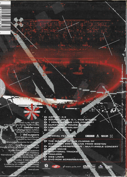 U2 - Elevation 2001 / U2 Live From Boston (Deluxe Edition)