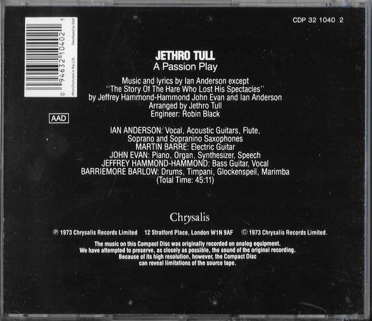 JETHRO TULL - A Passion Play
