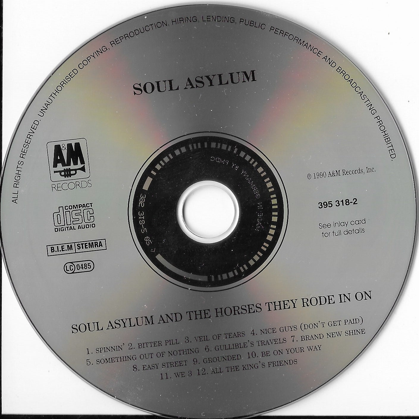 SOUL ASYLUM - And The Horse They Rode In On