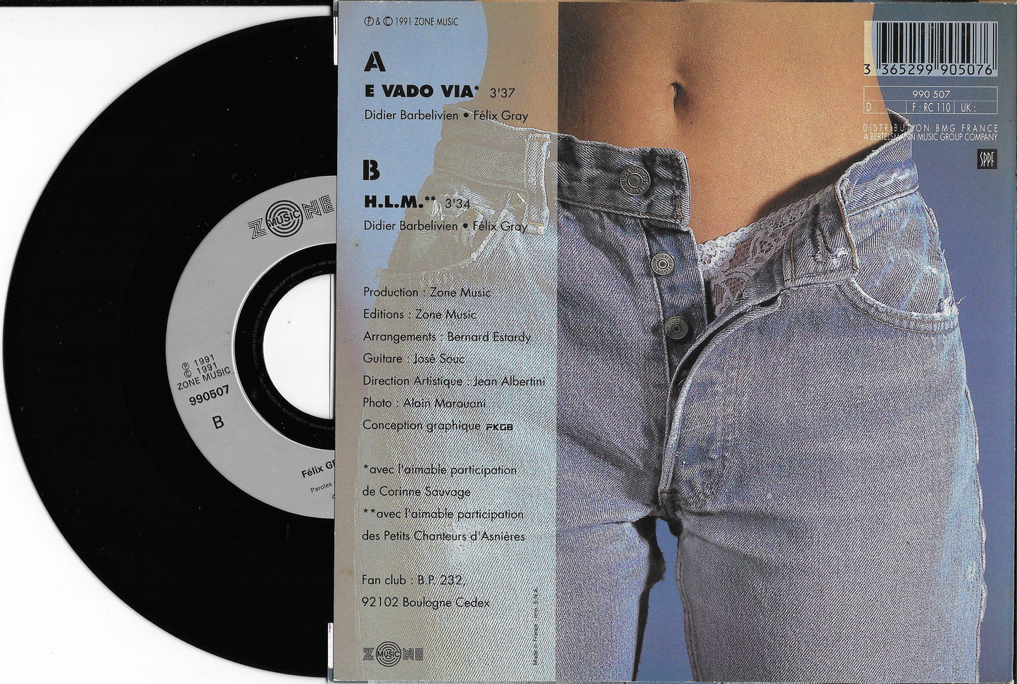 FELIX GRAY & DIDIER BARBELIVIEN - E Vado Via