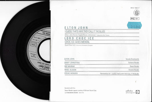 ELTON JOHN - I Guess That's Why They Call It The Blues