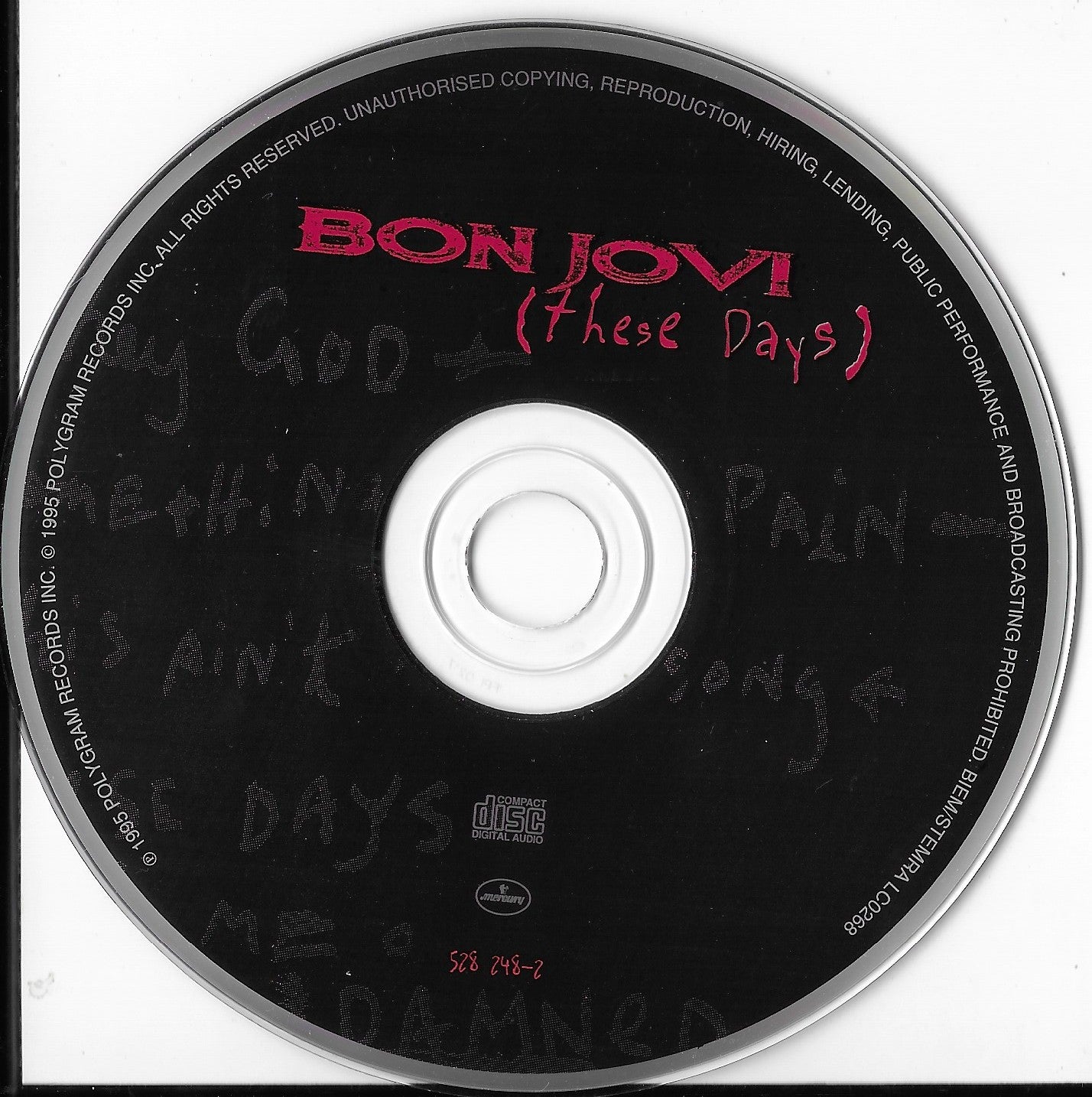BON JOVI - These Days