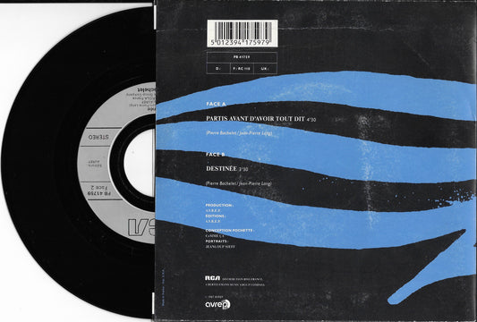 PIERRE BACHELET - Partis Avant D'Avoir Tout Dit