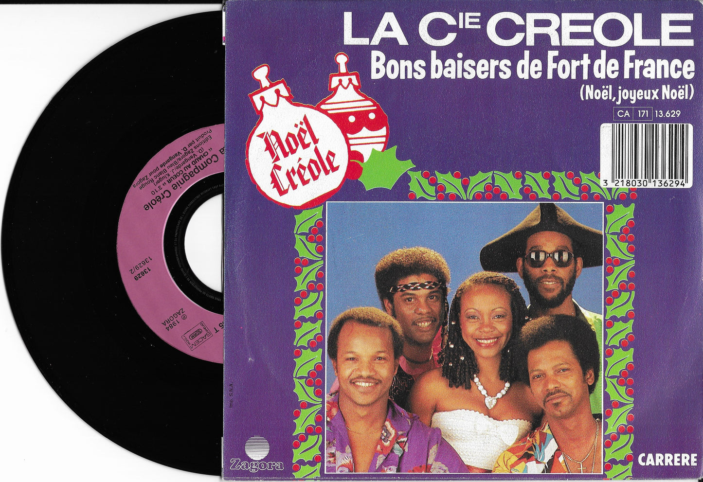 LA COMPAGNIE CREOLE - Bons Baisers De Fort De France (Noël, Joyeux Noël)