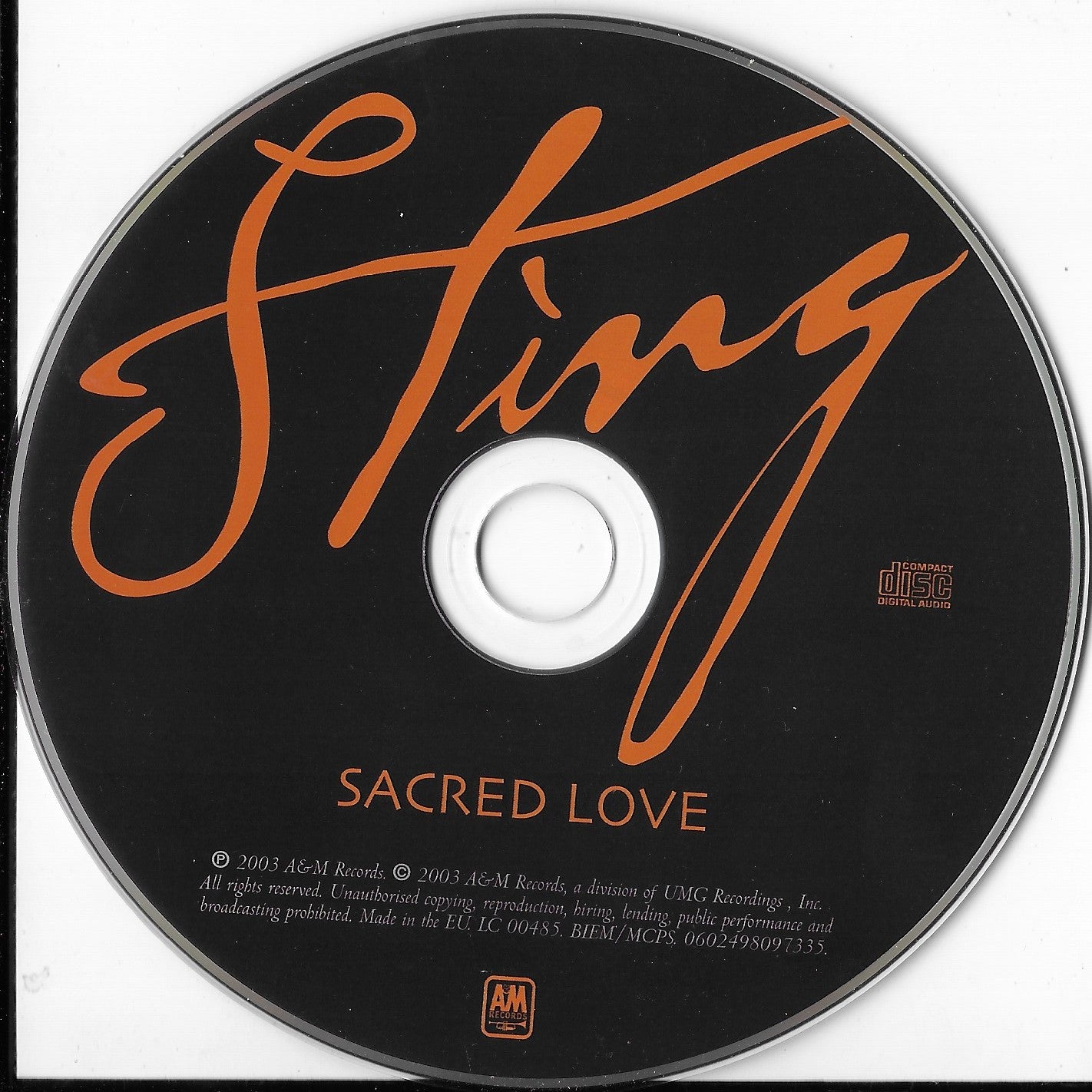 STING - Sacred Love
