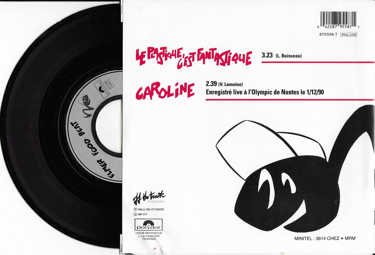 ELMER FOOD BEAT - Le Plastique C'est Fantastique