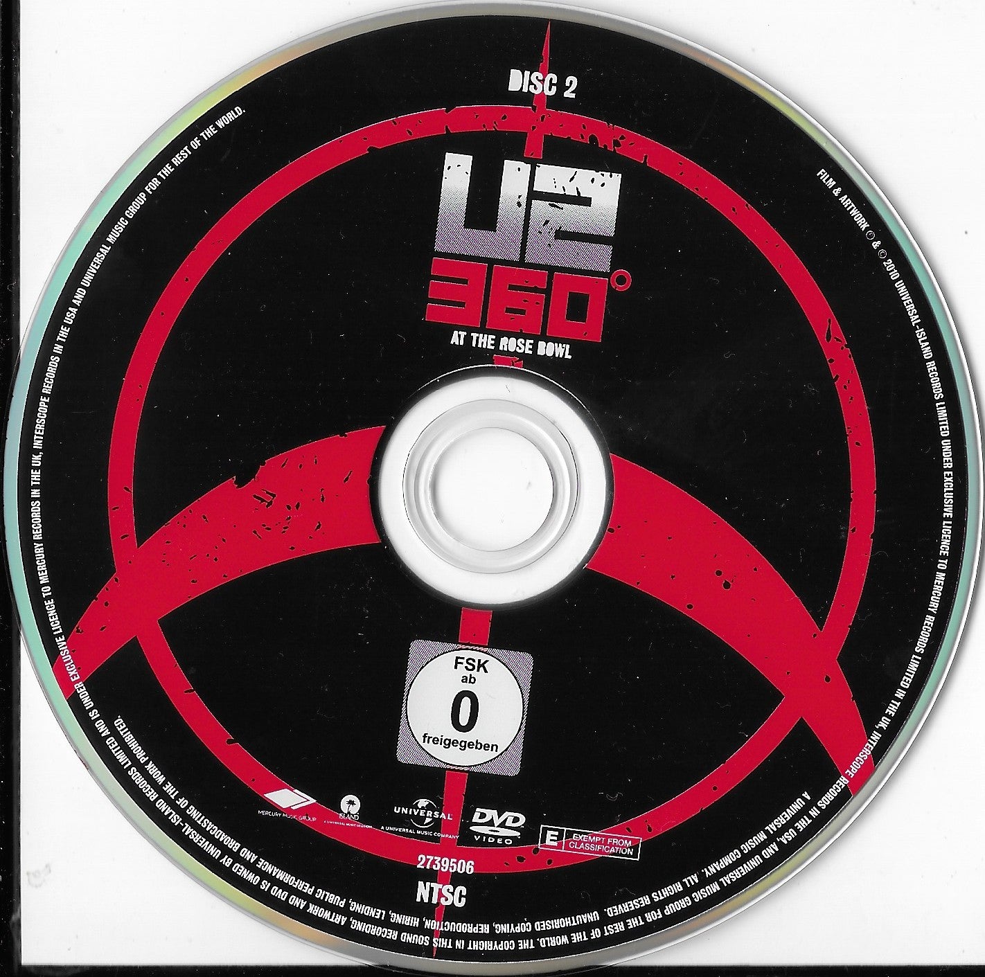 U2 - U2360° At The Rose Bowl (DVD Deluxe)