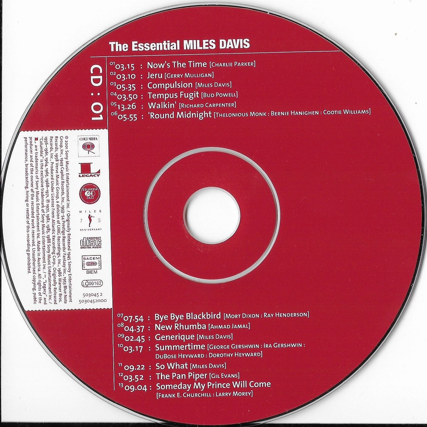 MILES DAVIS - The Essential Miles Davis