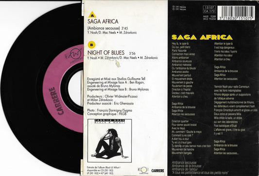 YANNICK NOAH - Saga Africa "Ambiance Secousse"