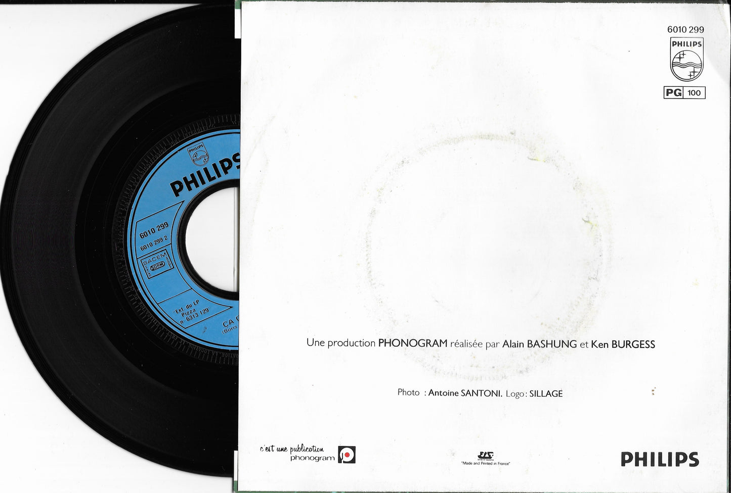 ALAIN BASHUNG - Vertige De L'amour