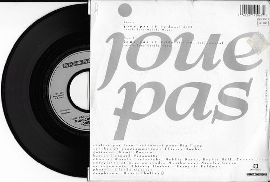 FRANCOIS FELDMAN et JONIECE JAMISON - Joue Pas