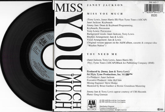 JANET JACKSON - Miss You Much