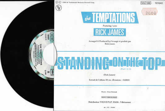 THE TEMPTATIONS Featuring RICK JAMES - Standing On The Top