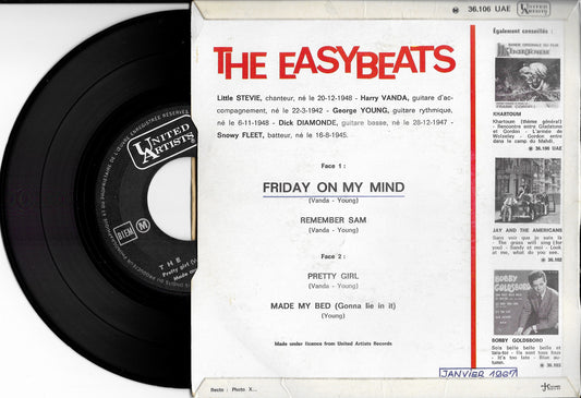 THE EASYBEATS - Friday On My Mind