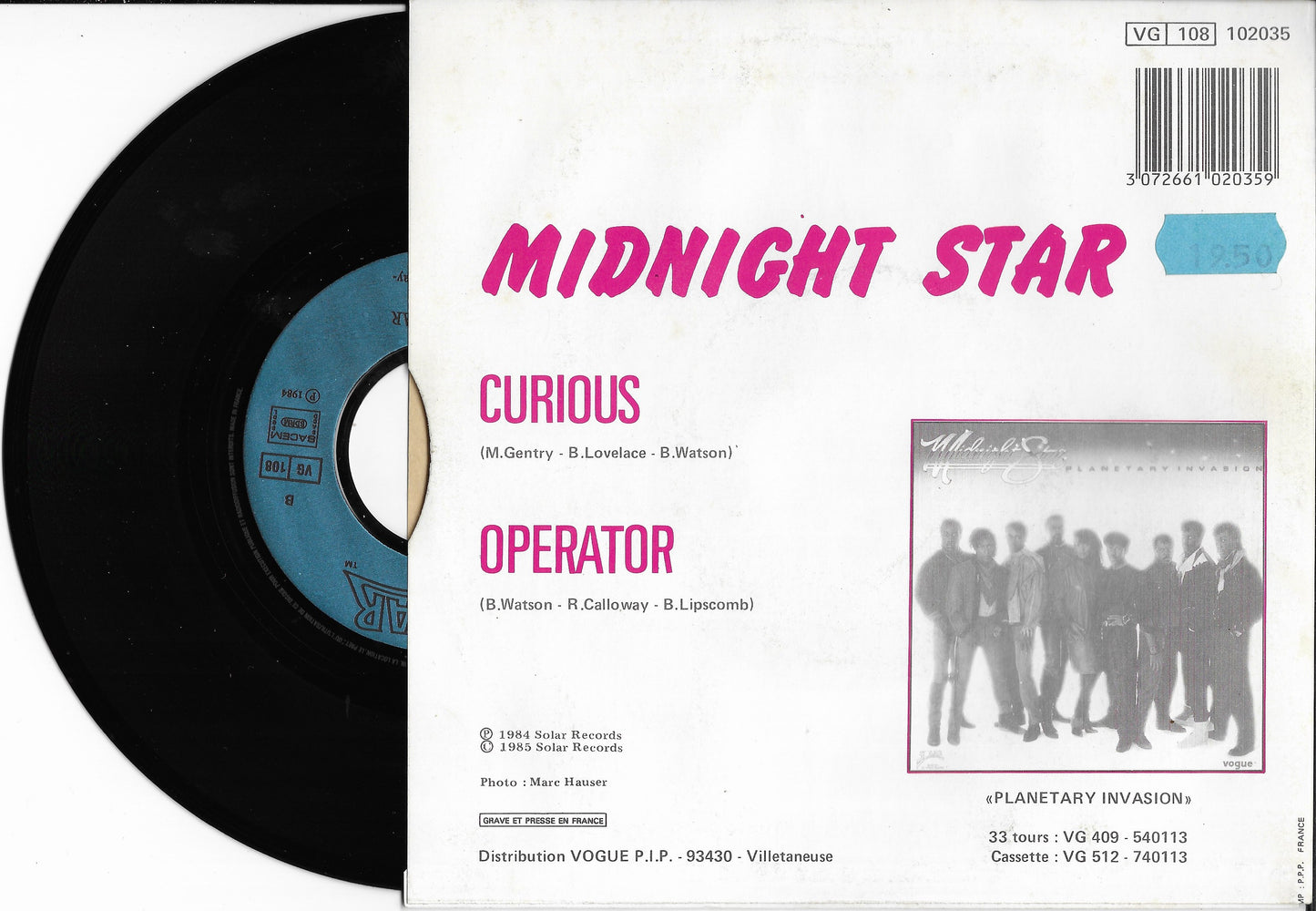 MIDNIGHT STAR - Curious / Operator