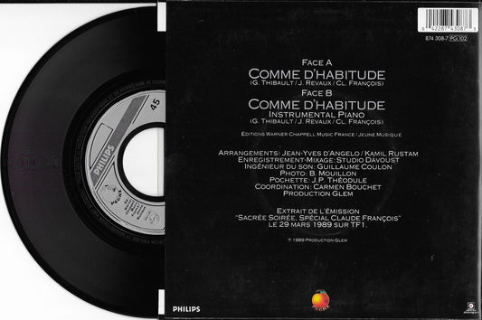 FLORENT PAGNY - Comme d'habitude