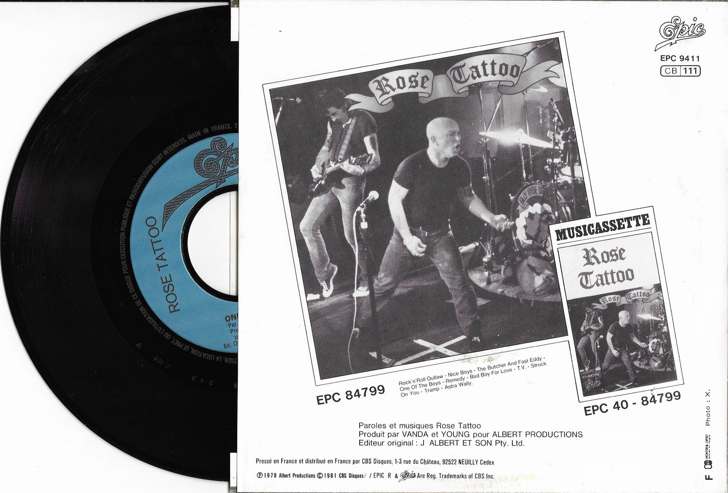 ROSE TATTOO - Rock 'N' Roll Outlaw